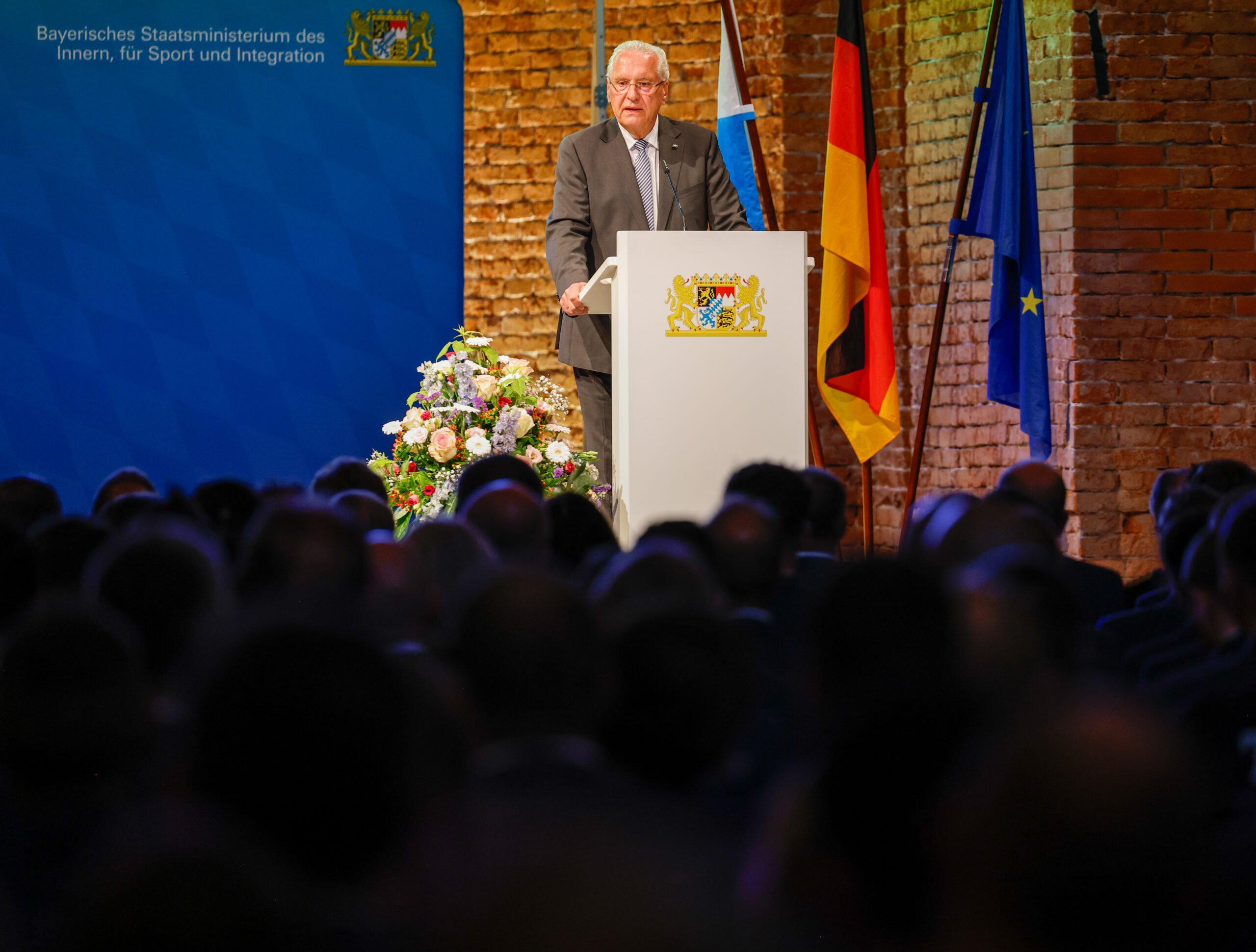 Joachim Herrmann Videotürme Polizei München