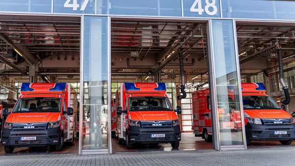 MAN TGE für die Feuerwehr Frankfurt