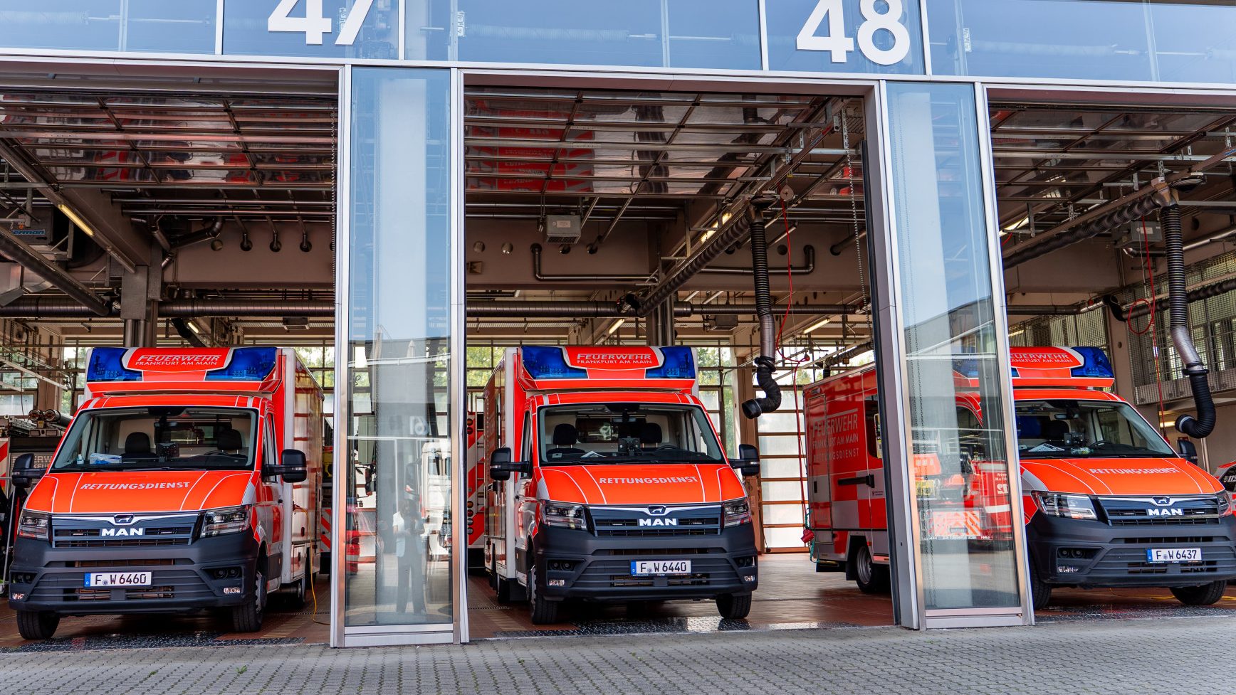 MAN TGE für die Feuerwehr Frankfurt