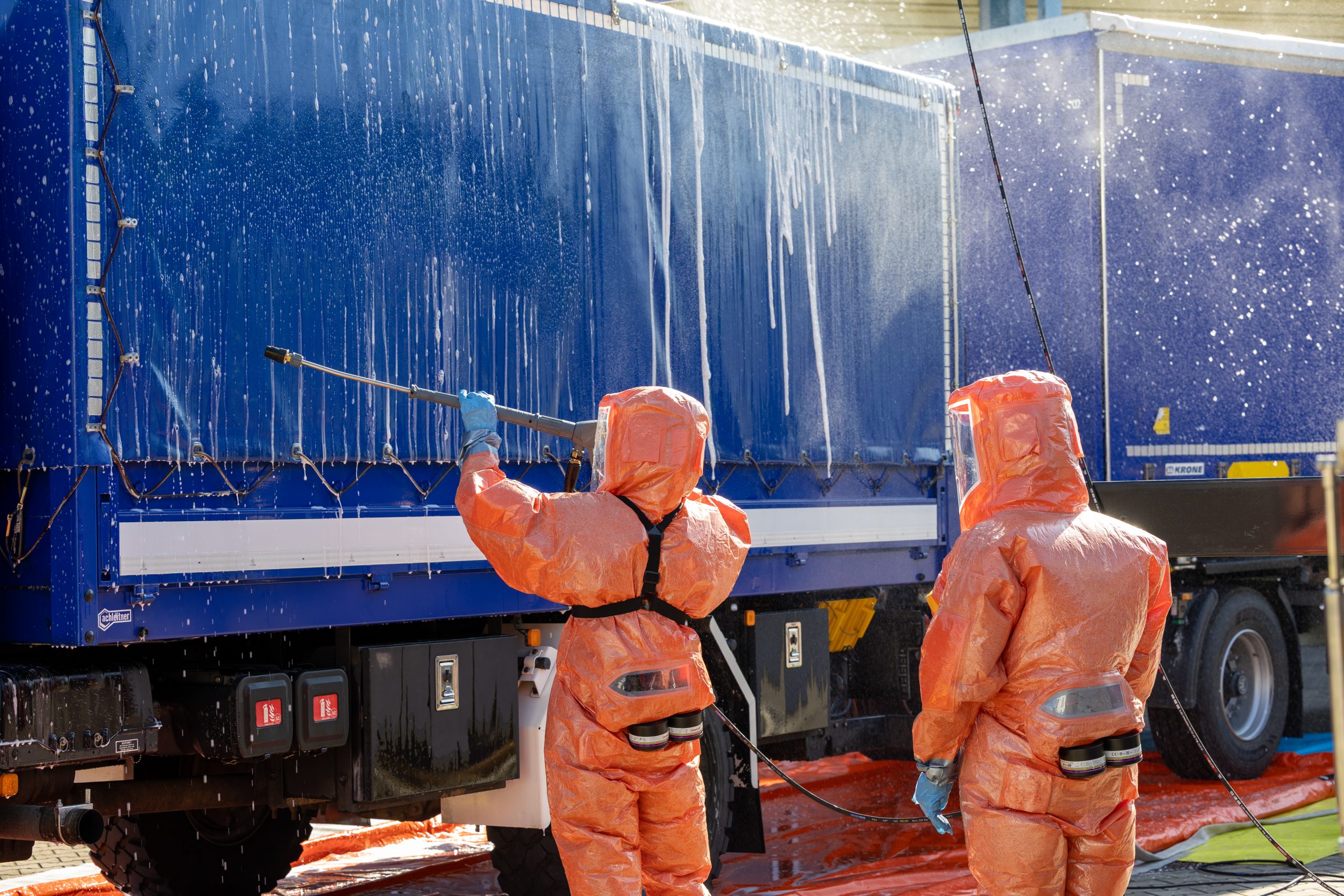 Gemeinsame Übung von CBRN-Einsatzszenarien