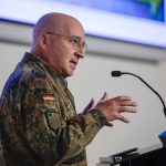 Oberst Klaus Glaab ist Kommandeur und Standortältester Erfurt beim Landeskommando Thüringen und hielt einen fesselnden Vortrag beim CP-Symposium 2025 zum OPLAN Deutschland.