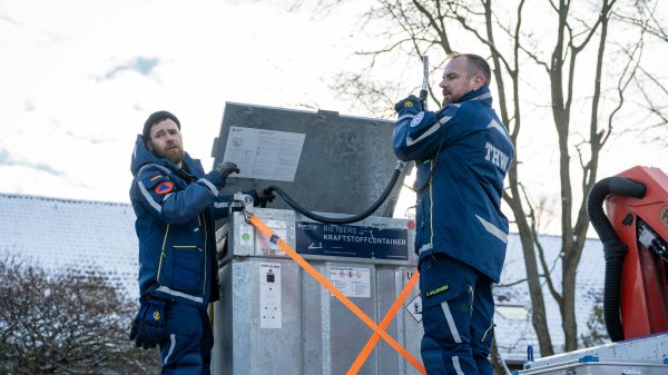 THW im Einsatz in Berlin
