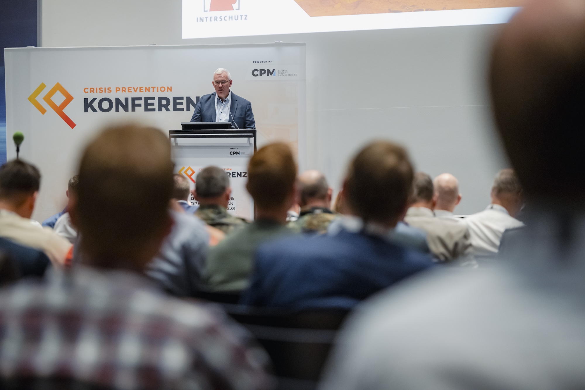 Organisator und leitender Redakteur des Security Networks, Björn Stahlhut setzte die Lage.