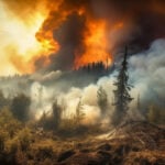 Behrens: „Diese Katastrophe hat Spuren hinterlassen. Auch künftig werden Wald- und Vegetationsbrände nicht zu verhindern sein. Aber wir können und müssen uns darauf vorbereiten“ Waldbrand