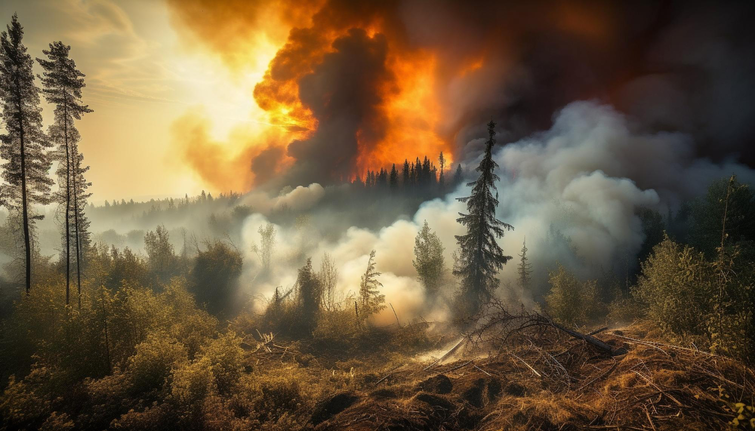 Behrens: „Diese Katastrophe hat Spuren hinterlassen. Auch künftig werden Wald- und Vegetationsbrände nicht zu verhindern sein. Aber wir können und müssen uns darauf vorbereiten“ Waldbrand