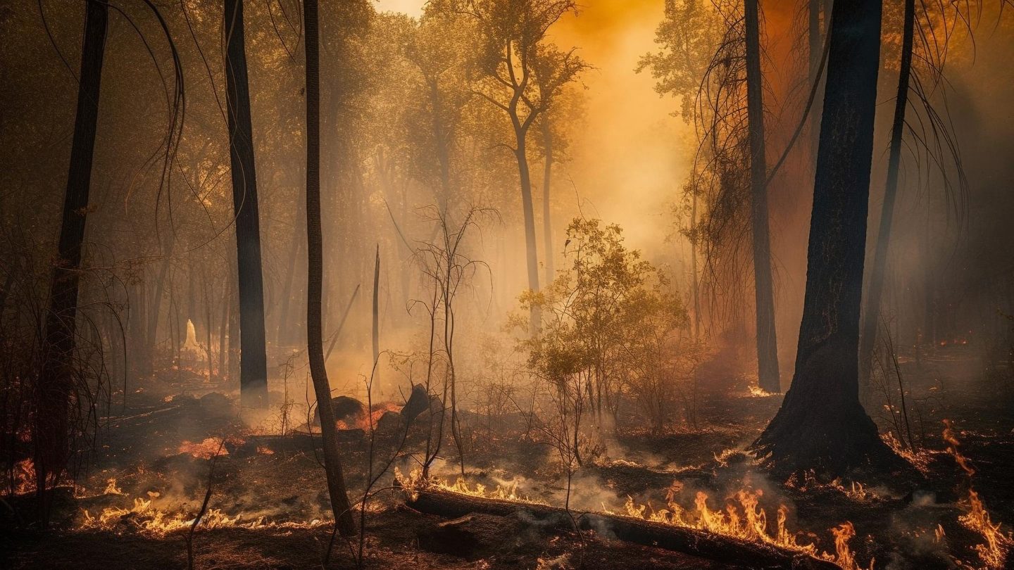 Symbolbild Waldbrand