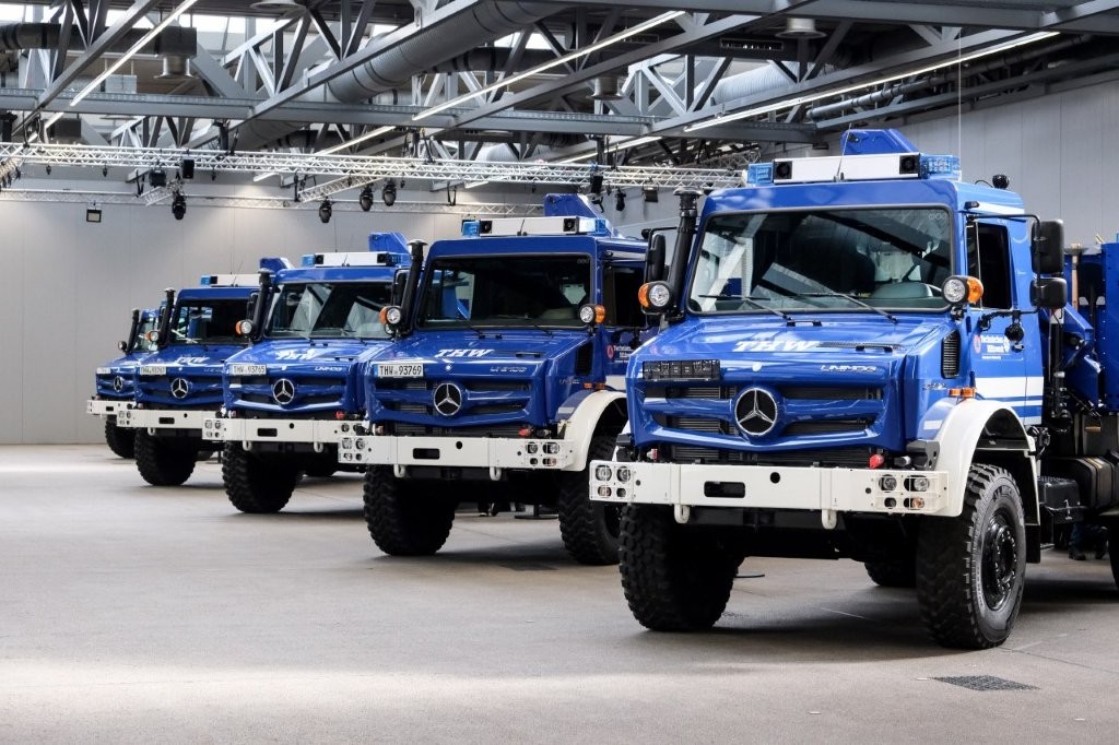 THW: Die neue Unimog U 5025-Flotte fürs THW