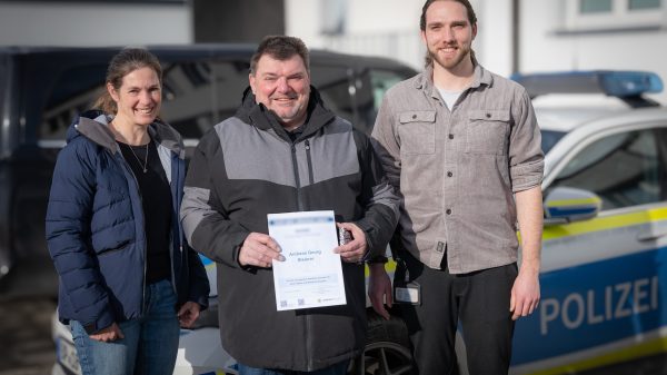 Zivilcourage: Andreas Steierer ist Tarifbeschäftigter bei der Feuerwehr in München und war als Fahrer des Schienenersatzverkehrs am 6. Dezember 2025 zur richtigen Zeit am richtiger Ort.