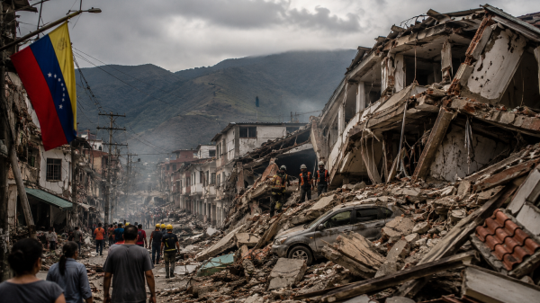 Johanniter: Schwere Erdbeben in Venezuela