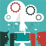 Symbolbild Digitalisierung von Justiz und Polizei zur besseren Zusammenarbeit