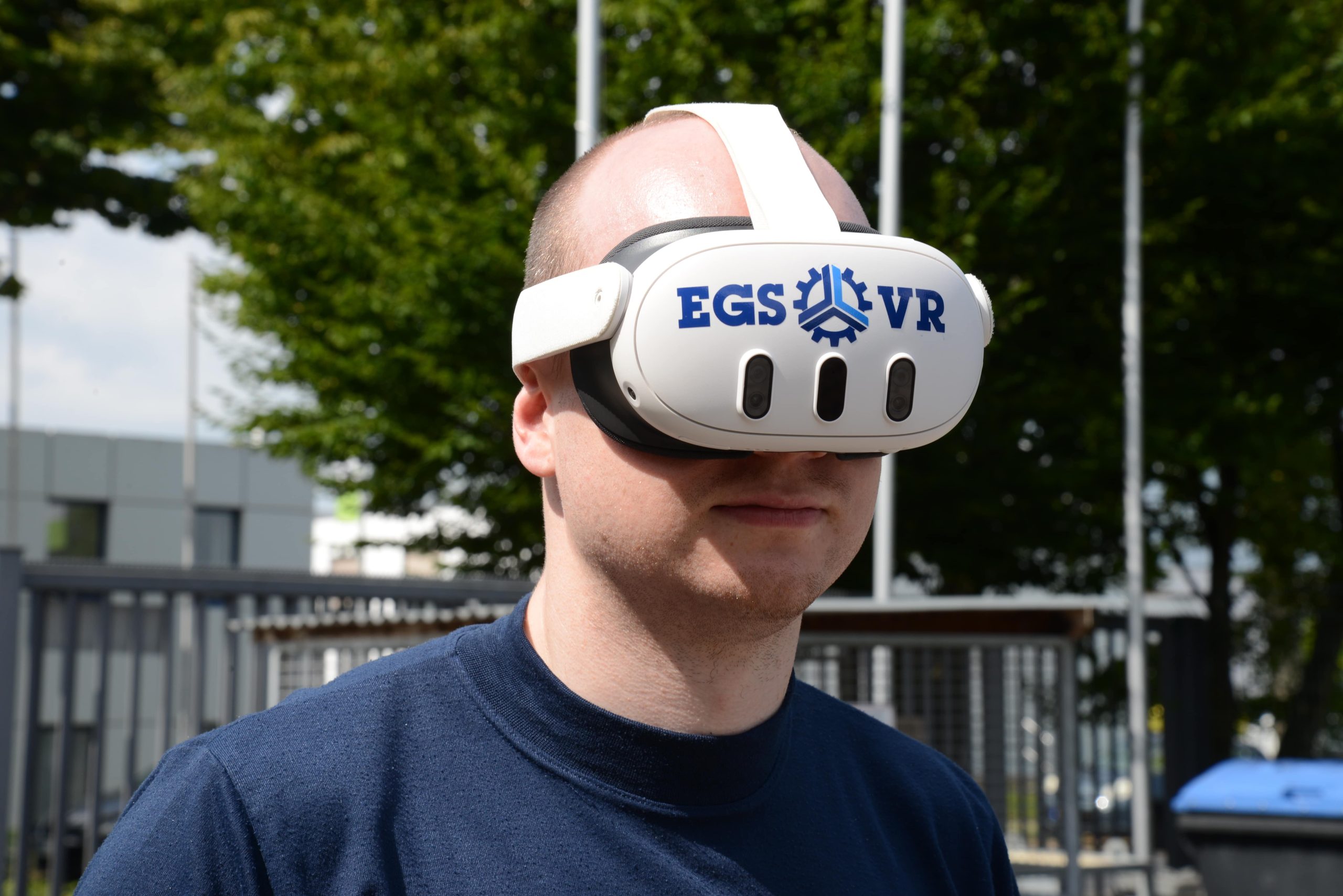 Von außen betrachtet wenig spektakulär, für die Ausbildung voll ungeahnter Vorteile: das EGS-VR.