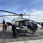 Erstmals in Deutschland einer größeren Öffentlichkeit vorgestellt: der neue Airbus H140.