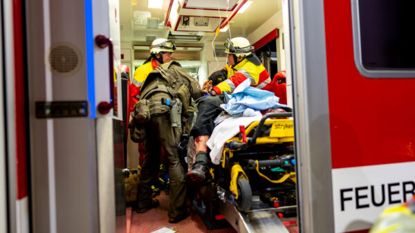 Terroristischer Anschlag: Verletztenversorgung im RTW