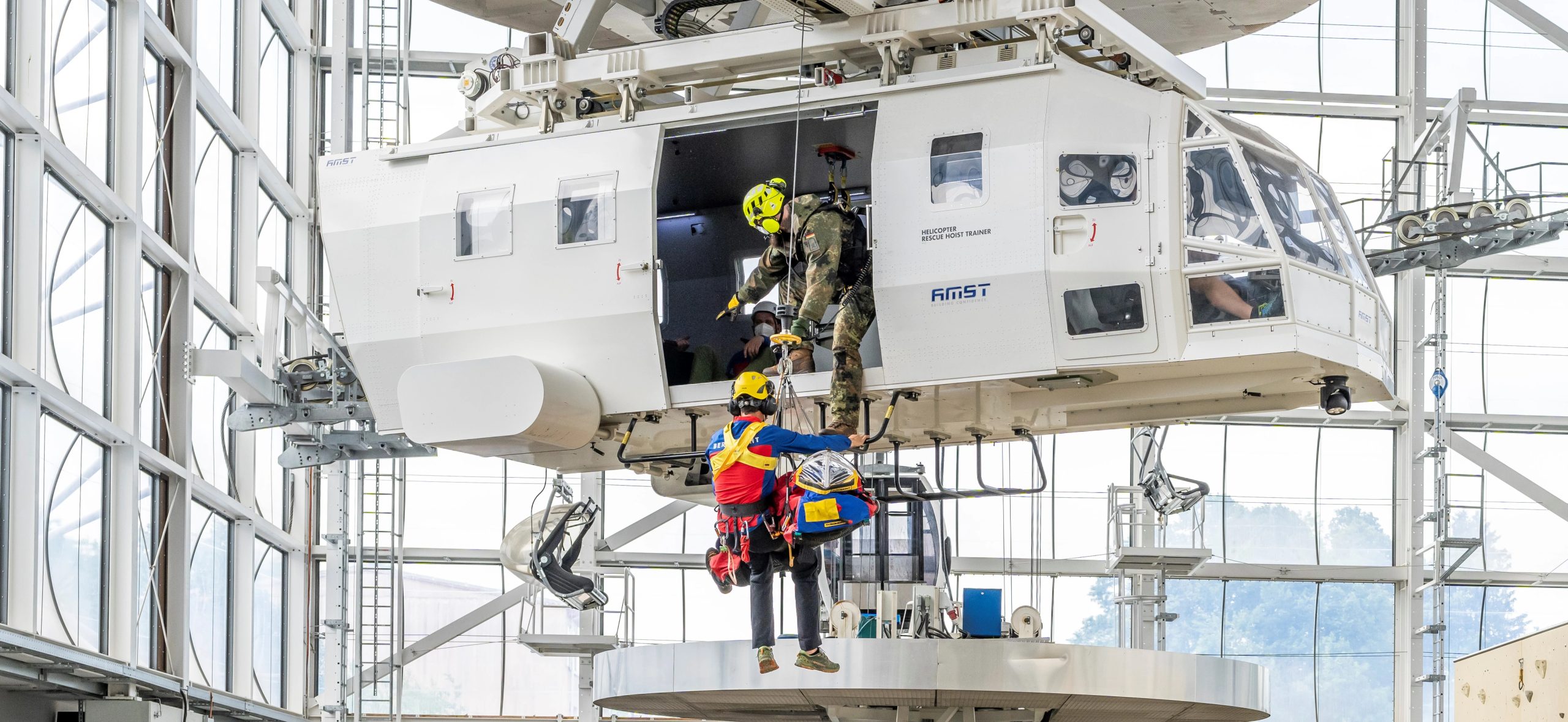 Abbildung 1: Flugsimulator AMST Luftrettung