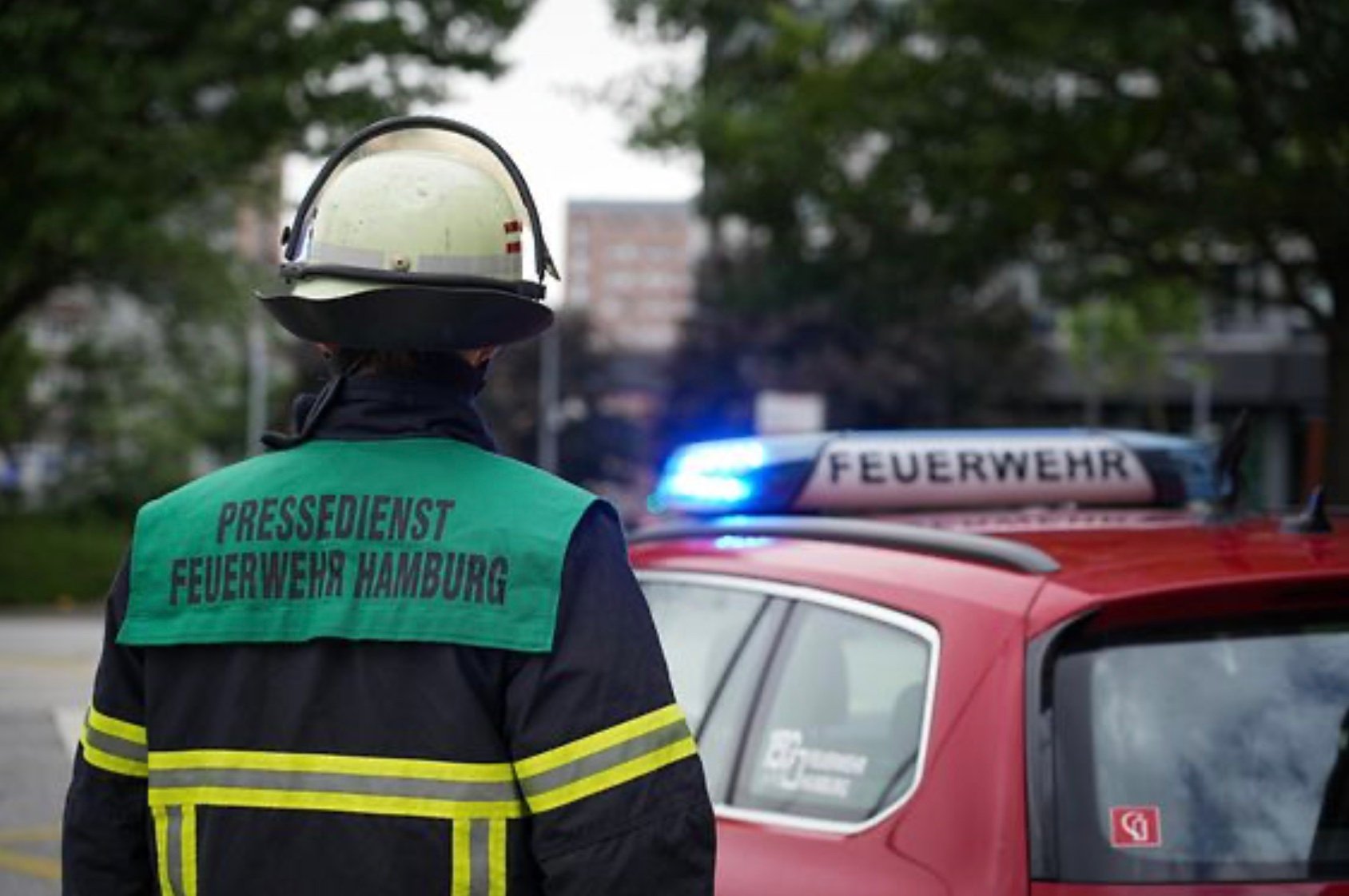 Einsatz der Feuerwehr Hamburg