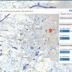 Screenshot aus dem Umweltportal Schleswig-Holstein. Nutzer können sich hier verschiedene Messwerte zum aktuellen Niederschlag und Starkregenereignissen anzeigen lassen.