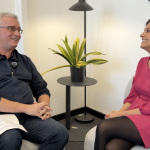 Björn Stahlhut im Gespräch mit Gollaleh Ahmadi