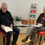 Björn Stahlhut im Interview mit Isabell Halletz