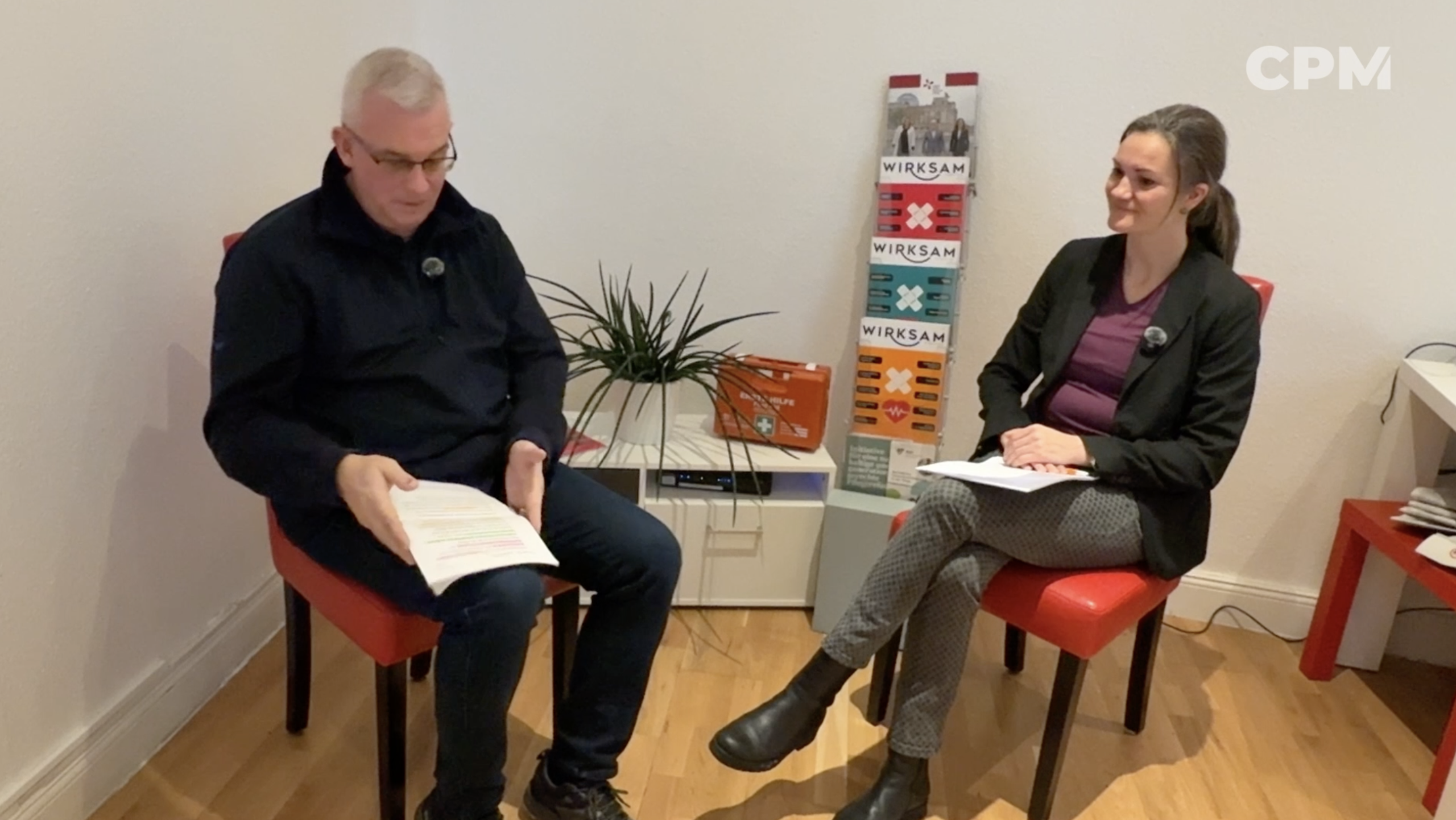 Björn Stahlhut im Interview mit Isabell Halletz