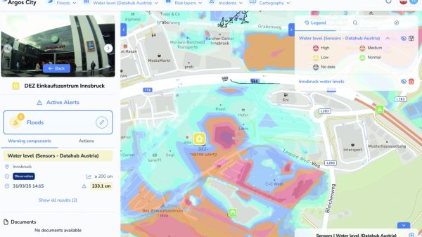 EU-Projekt CREXDATA: Screenshot aus dem System ARGOS
