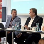 E-Mail-Sicherheit: v.l.n.r.: Matthias Gärtner (BSI), Claudia Plattner (BSI), Prof. Norbert Pohlmann (eco), Susanne Dehmel (Bitkom)