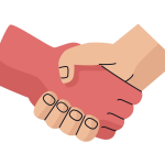 Symbolbild Schnittstellen Zusammenarbeit