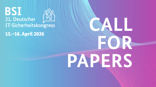 Call for Papers für den 21. Deutschen IT-Sicherheitskongress