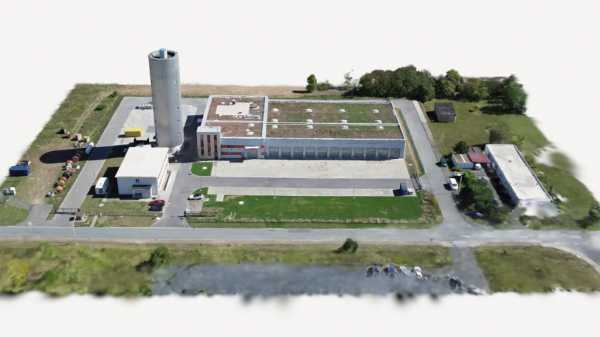 Tanknotstrom: 3D-Scan des FTZ Glaubitz zur Optimierung von Planungsabläufen.