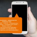 Bundesweiter Warntag am 11. September 2025