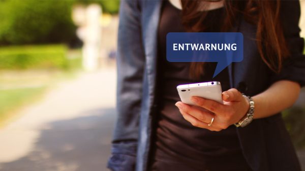 Wichtige Neuerung im Cell Broadcast System: Endlich Entwarnungen möglich