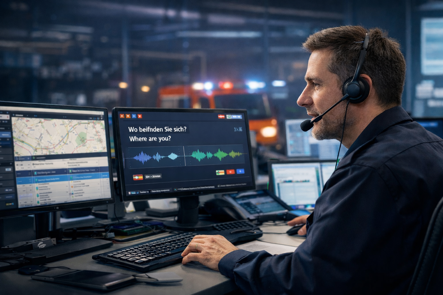Die Integrierte Leitstelle Bayreuth/Kulmbach ist die erste in Bayern, die mit ASGARD ein KI-gestütztes Übersetzungstool in der Notrufannahme verwendet.