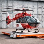 Ab heute startet die DRF Luftrettung vom Airport Lahr aus mit einem leistungsstarken Hubschrauber des Typs H145 mit Fünfblattrotor unter dem Funkrufnamen „Christoph Ortenau“. (Quelle: DRF Luftrettung)