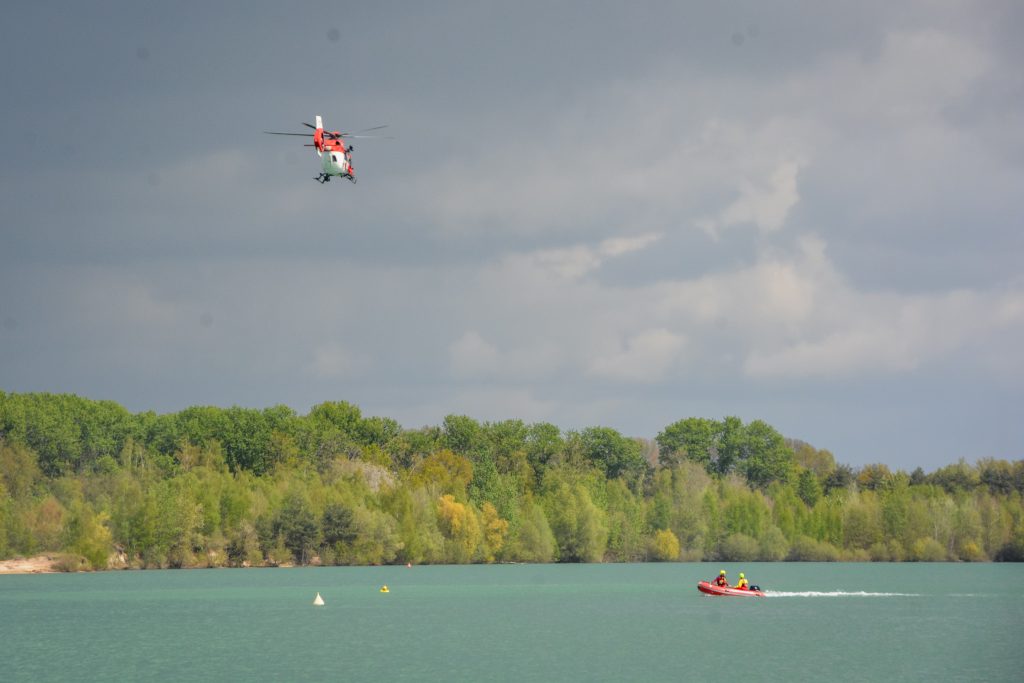 Wasserrettung: erfolgreicher Abschluss des Frühjahr‑Windentrainings der Station Dortmund.