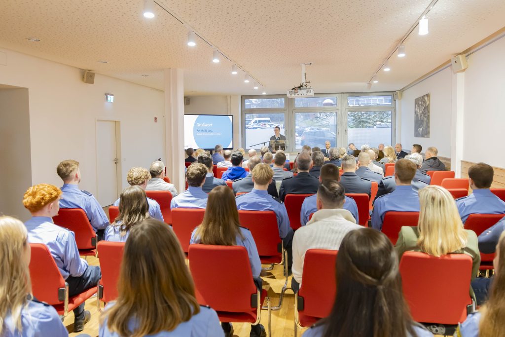 Neues Gebäude an der Fachhochschule für Verwaltung des Saarlandes (FHSV) eingeweiht. Ausbildung für Polizei.