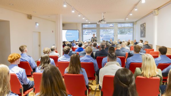 Neues Gebäude an der Fachhochschule für Verwaltung des Saarlandes (FHSV) eingeweiht. Ausbildung für Polizei.
