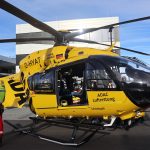 Ein Airbus H145 der für die ADAC Luftrettung im EInsatz ist