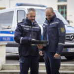 BFE Sachsen. Einsatzauswertung mit dem Hundertschaftsführer