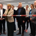 Eröffnung der Raumschießanlage durch die Ministerin.