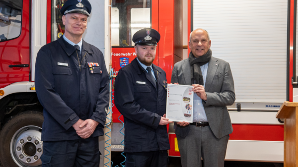 Feuerwehr Gieselwerder ist Feuerwehr des Monats Januar