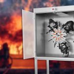 Der Maskentrocknerschrank von OSMA kommt unter anderem bei der Feuerwehr zum Einsatz