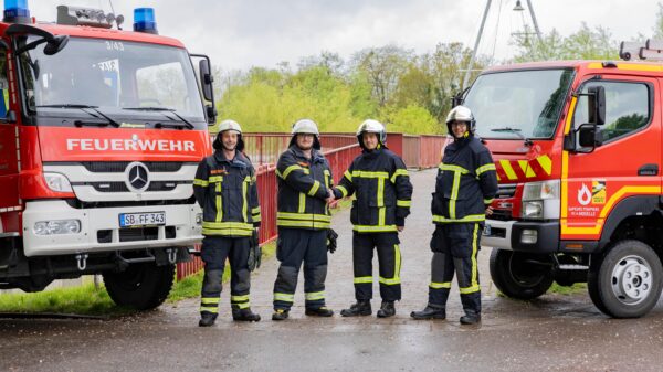 Zusammenarbeit der Feuerwehren als bedeutendes Zeichen für grenzüberschreitende Kooperation