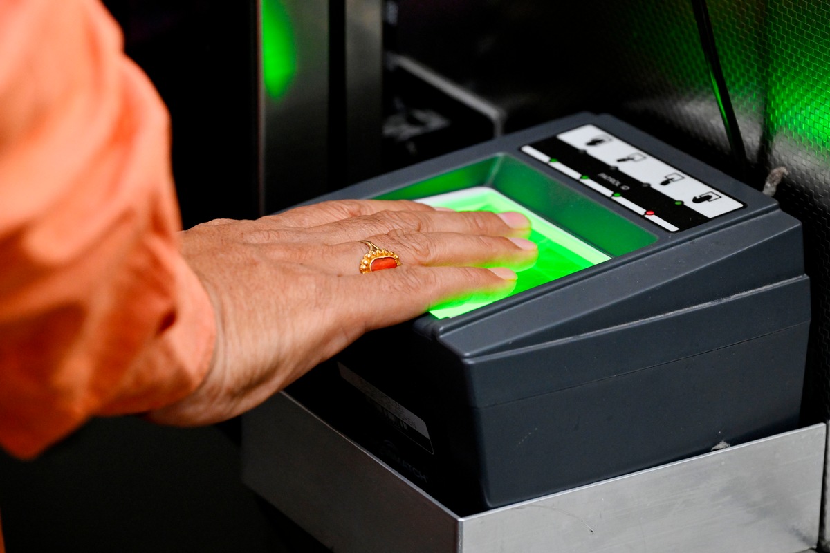 Erfassung der Fingerabdrücke mit dem neuen Entry/Exit System (EES)