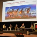 Wie soll die Gefahrenabwehr in 10 Jahren aussehen? Das war die Leitfrage der großen KI-Podiumsdiskussion bei der Jahresfachtagung der Vereinigung zur Förderung des deutschen Brandschutzes (vfdb e. V.)