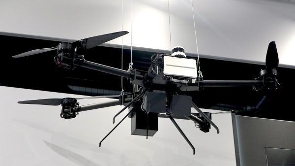 Der A1-Falke landete auch auf der Enforce Tac in Nürnberg