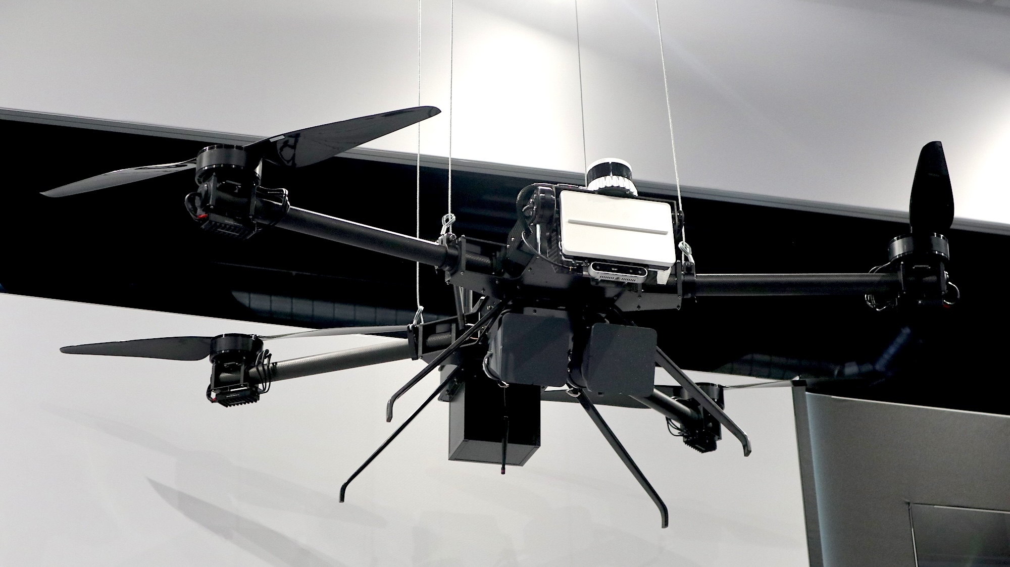 Der A1-Falke landete auch auf der Enforce Tac in Nürnberg