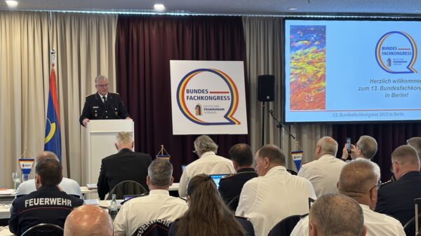 Der 13. Bundesfachkongress des Deutschen Feuerwehrverbandes fand am 22. Mai 2025 in Berlin statt.