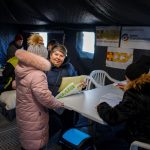 Winter in der Ukraine: Die von den ukrainischen Samariter:innen (SSU) betriebenen Wärmepunkte sind für viele Menschen lebensrettend.