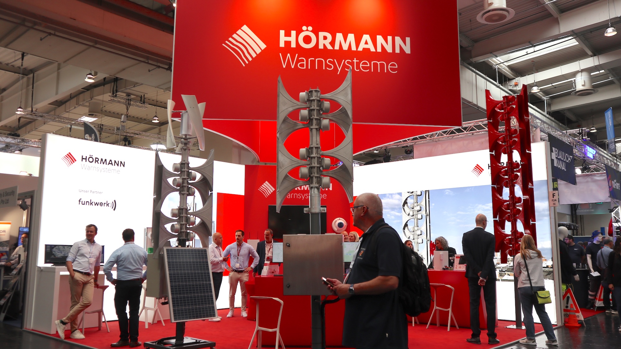 Der Messestand von Hörmann auf der Interschutz 2026.