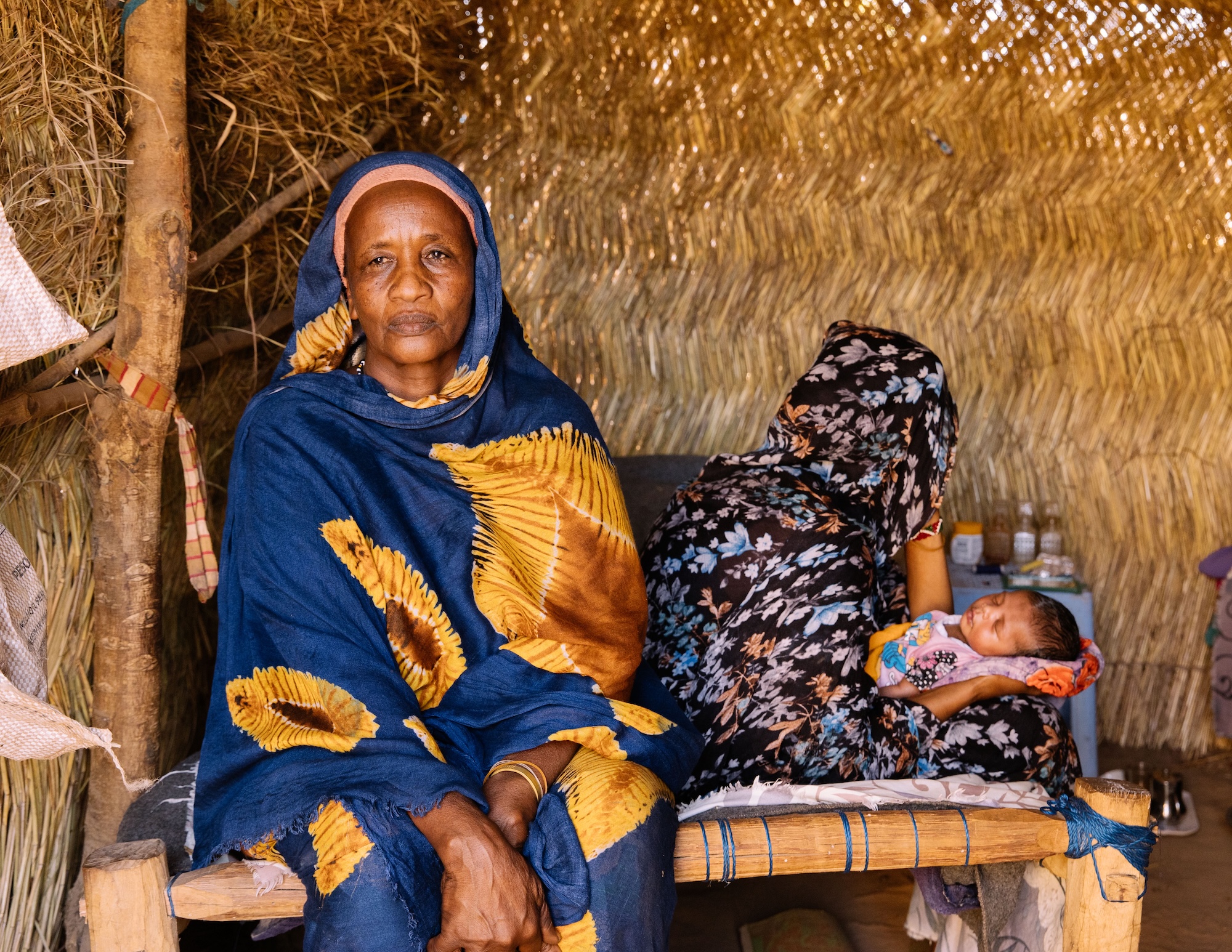 In den inoffiziellen Flüchtlingslagern entlang der Grenze zwischen Sudan und Südsudan leben zehntausende Sudanesen