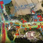 Sicherheit: Ein Beispiel ist die Nutzung von ArcGIS bei großflächigen Schadenslagen wie Starkregenereignissen: Hier lassen sich betroffene Gebiete, Pegelstände, Fließrichtung und Geschwindigkeit zusammenführen.